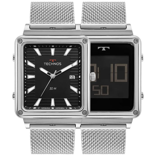 Relógio Technos Masculino Curvas Digiana 1S13CV/1P