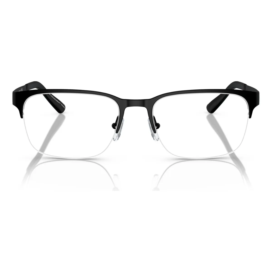 Óculos de Grau Retangular Masculino Armani Exchange RX AX 1060 6000 55