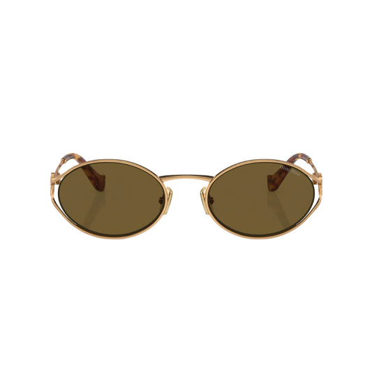 Óculos de Sol Redondo Feminino MIU MIU SL MU 52Y 70E-01T 54