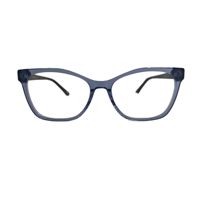 Óculos Feminino Acetato Azul Cristal SUBR44063 C4 52