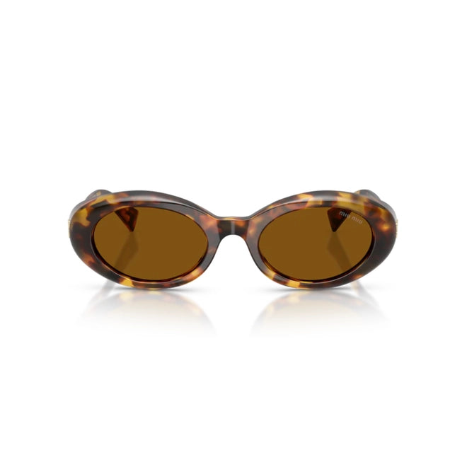 Óculos de Sol Redondo Feminino MIU MIU SL MU 06Z 1AB/5S0 50