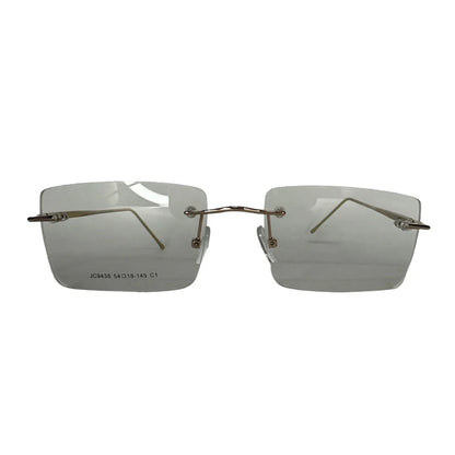 Óculos de Grau Retangular Masculino Metal Balgriff Preto SUJC9438