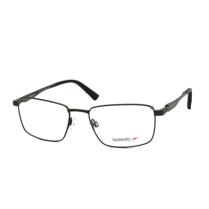 Óculos de Grau Retangular Masculino Speedo RX SP 1407 02B 56