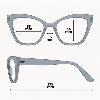 SU RX BA1371 C4 56 Óculos de Grau Armação Feminina