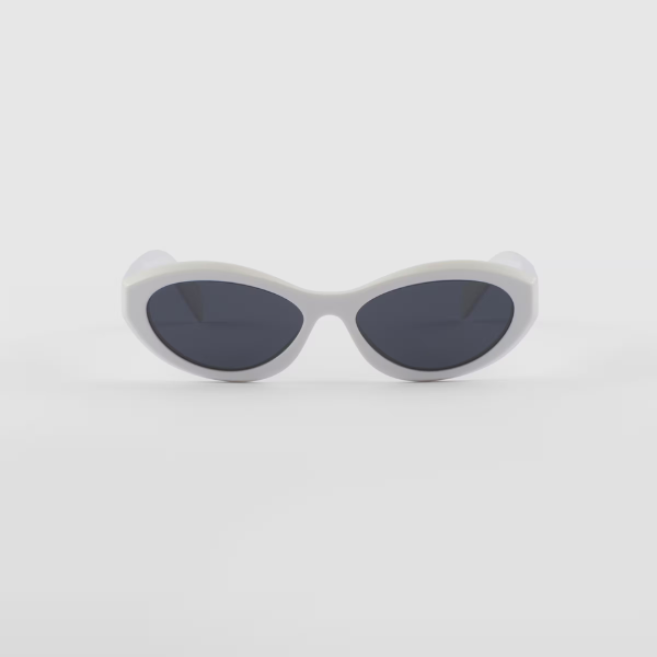 Óculos de Sol Redondo Feminino Prada SL SPR 26Z 17K-08Z 55