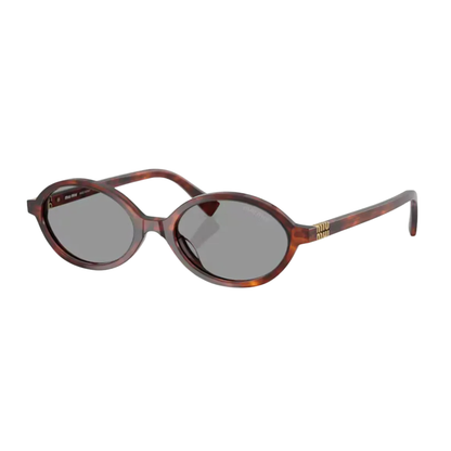 Óculos de Sol Redondo Feminino MIU MIU SL MU 04ZS 21C40O 50