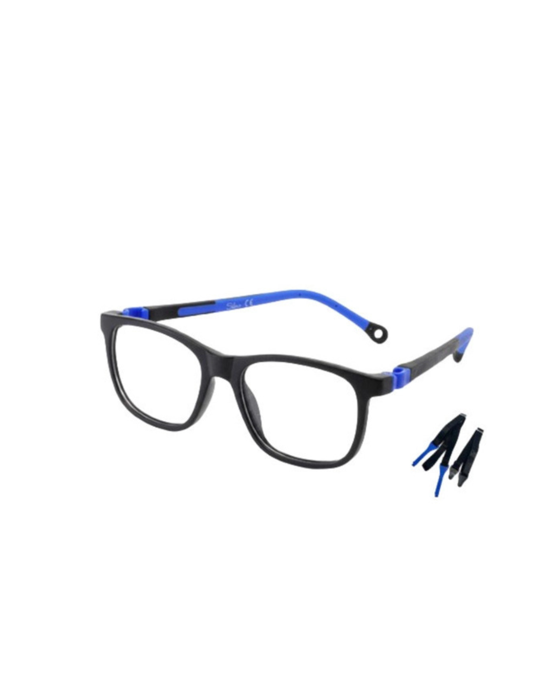 Armação Óculos De Grau Infantil Silmo Kids SK 3111 BLACK 47