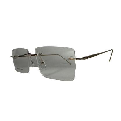 Óculos de Grau Retangular Masculino Metal Balgriff Preto SUJC9438