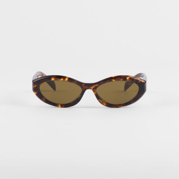 Óculos de Sol Redondo Feminino Prada SL SPR 26Z 14L-09Z 55