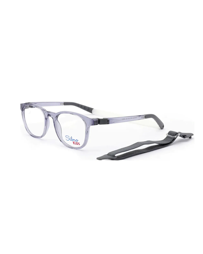 Armação Óculos De Grau Infantil Silmo Kids SK 4002 Grey 46