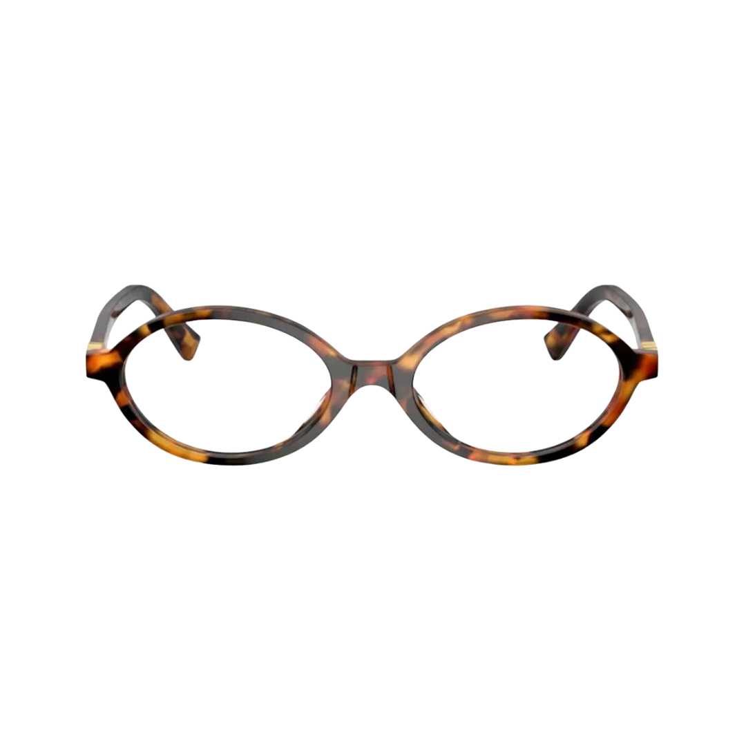 Óculos de Grau Redondo Feminino MIU MIU RX MU 01XV 19P-1O1 50