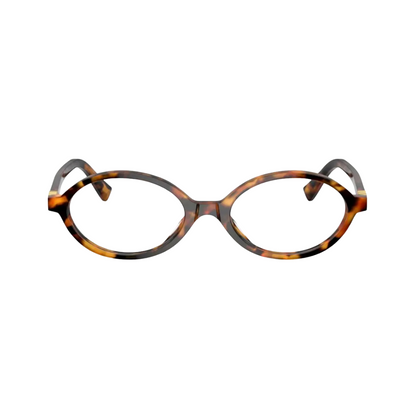 Óculos de Grau Redondo Feminino MIU MIU RX MU 01XV 19P-1O1 50