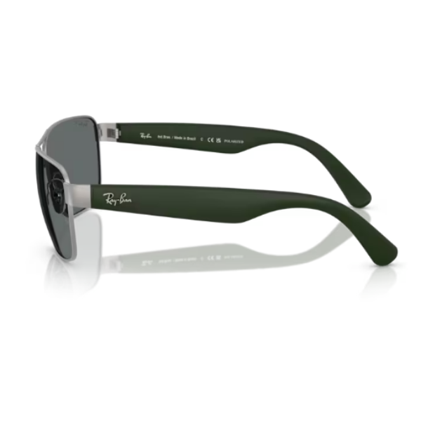 Óculos de Sol Retangular Masculino Ray Ban SL RB 3745L