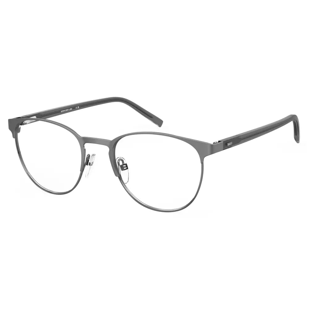 Óculos de Grau Quadrado Masculino Seventh Street RX 7A 146 R80 53