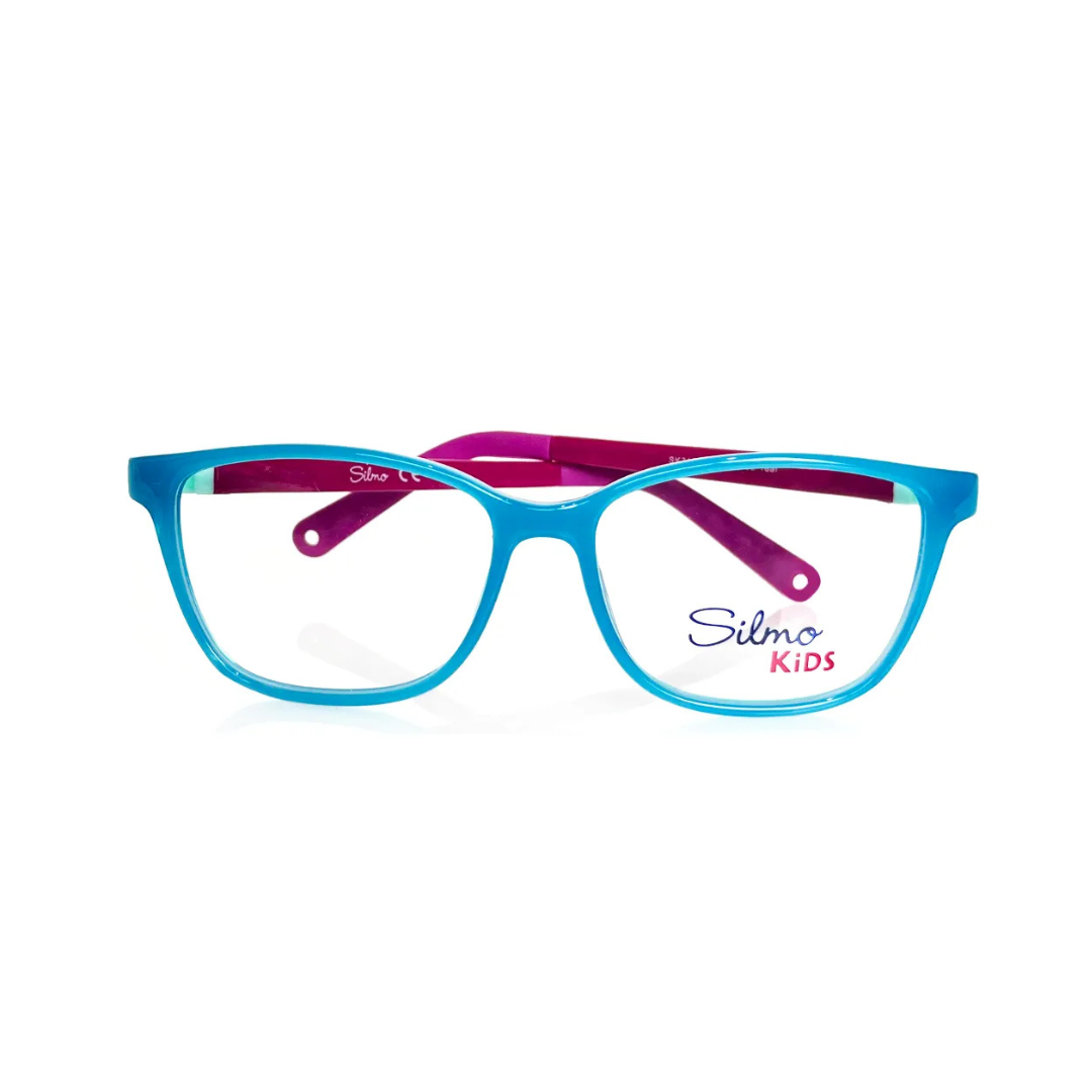 Óculos de Grau Gatinho Infantil Silmo SK 3116 TEAL 50