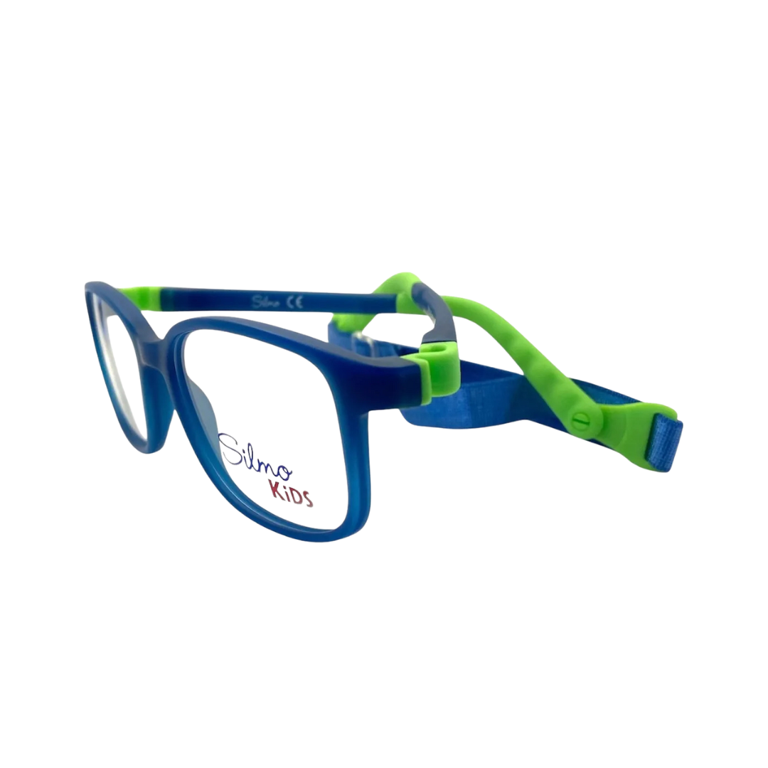 Óculos de Grau Quadrado Infantil Silmo Kids RX SILMO SK 3115 D.BLUE 47