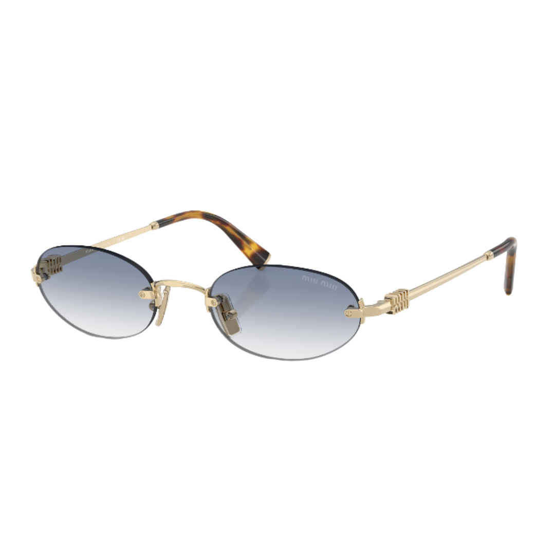 Óculos de Sol Redondo Feminino MIU MIU SL MU A53 ZVN-80O 51