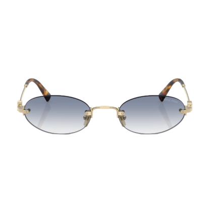 Óculos de Sol Redondo Feminino MIU MIU SL MU A53 ZVN-80O 51