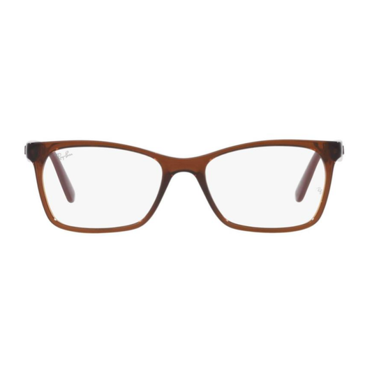 Óculos de Grau Quadrado Feminino Ray Ban RX RB 7202L 8244 53