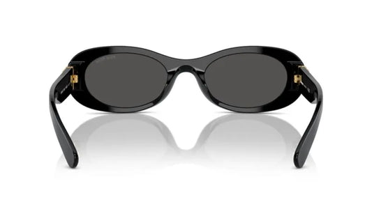 Óculos de Sol Redondo Feminino MIU MIU SL MU 06Z 1AB/5S0 50