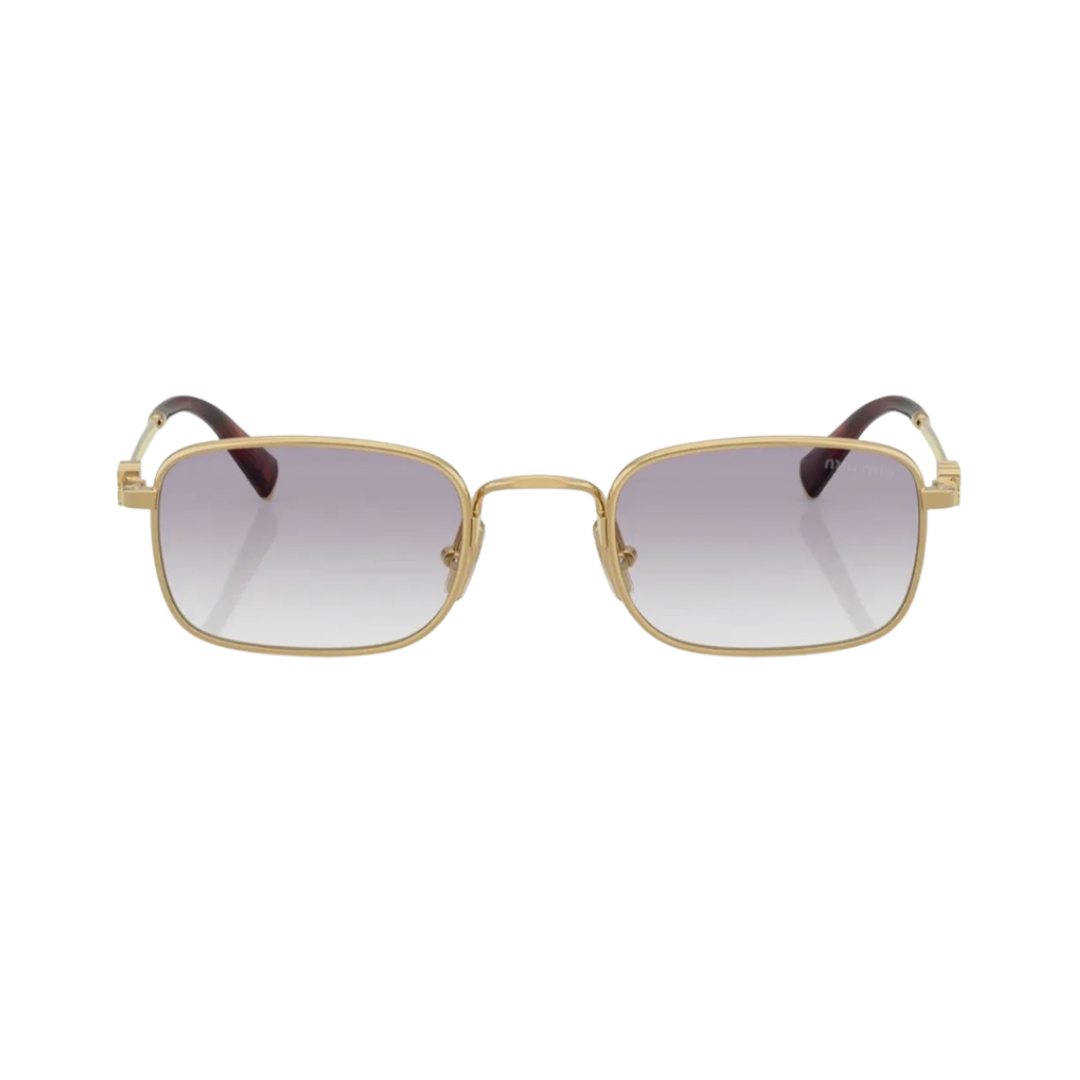 Óculos de Sol Retangular Feminino MIU MIU SL MU A53 5AK-040 49