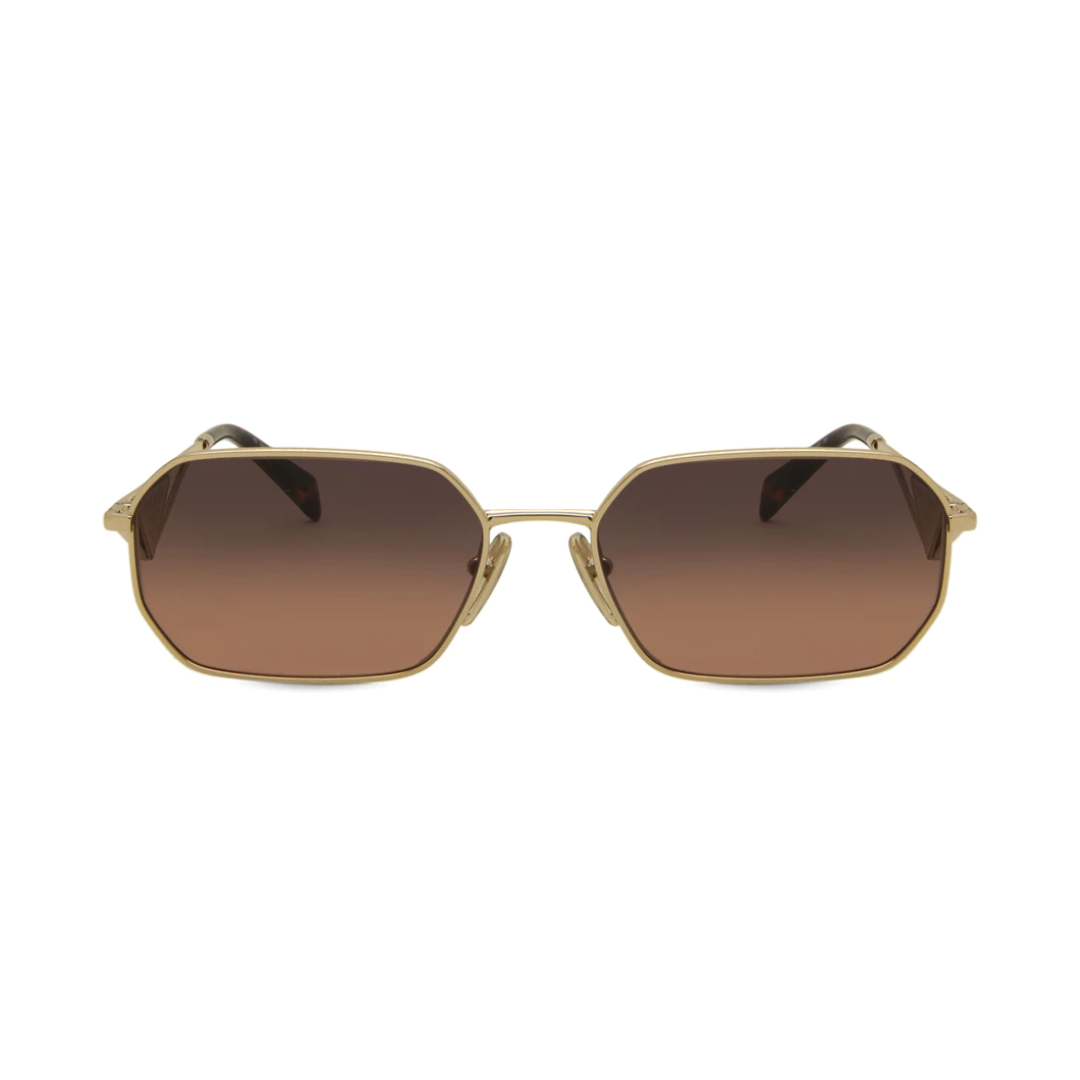 Óculos de Sol Retangular Feminino PRADA SL PR A51 ZVN-50C 58