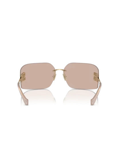 Óculos de Sol Retangular Feminino MIU MIU SL MU 54Y