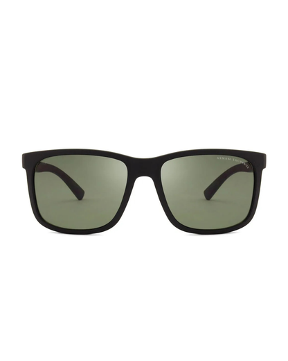 Óculos de Sol Quadrado Masculino  Armani exchange SL AX 4041SL 815787 58