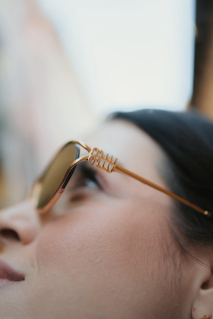 Óculos de Sol Redondo Feminino MIU MIU SL MU 52Y 70E-01T 54