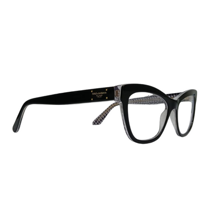 Óculos de Grau Gatinho Feminino DOLCE & GABBANA RX DG 3253 3080 51