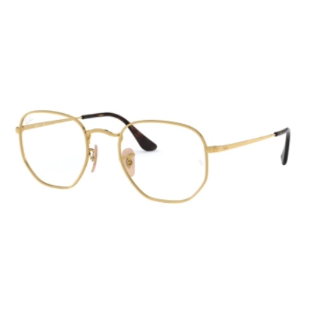 Óculos de Grau Quadrado Feminino Ray Ban RX RB 6448 2500 54