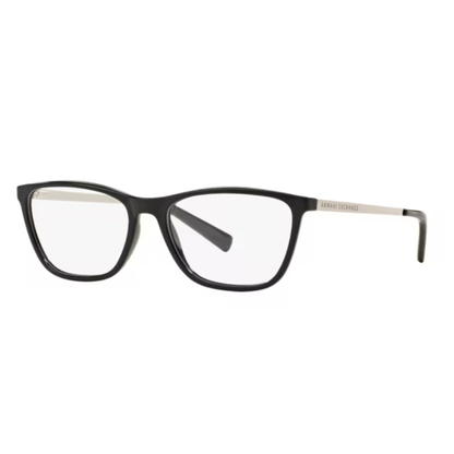 Óculos de Grau Quadrado Masculino Armani Exchange RX AX 3028L 8158 53