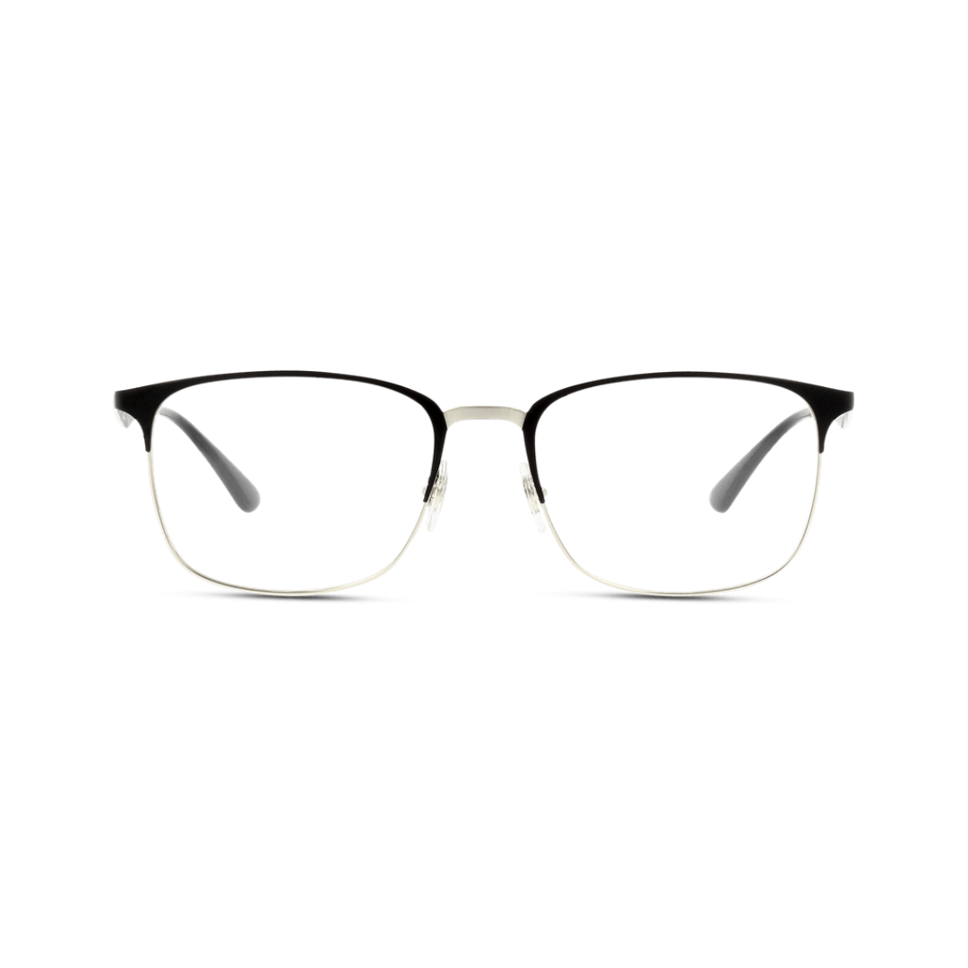 Óculos de Grau Quadrado Masculino Ray Ban RX RB 6421 2997  54