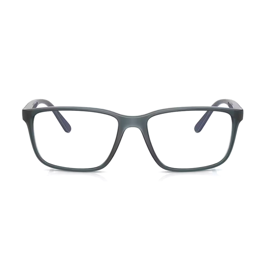 Óculos de Grau Quadrado Masculino Ray Ban RX RB 7207L 8241 55