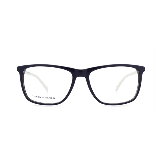 Óculos de Grau Quadrado Masculino Tommy Hilfiger RX TH 1317 VMC 54