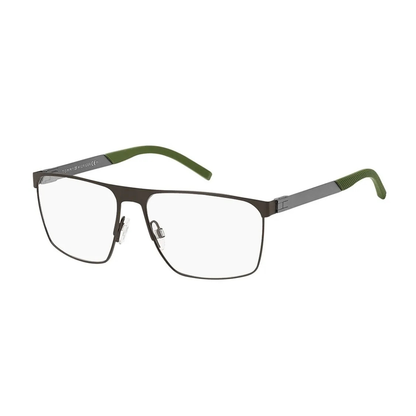 Óculos de Grau Quadrado Masculino Tommy Hilfiger RX TH 1861 4IN 61