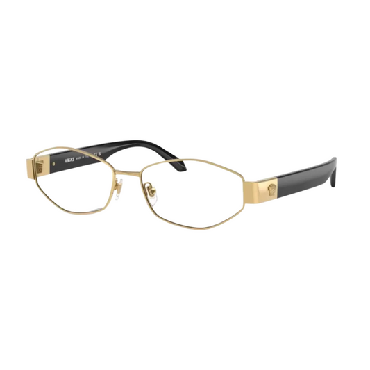 Óculos de Grau Redondo Feminino Versace RX VE 1298 1002 55