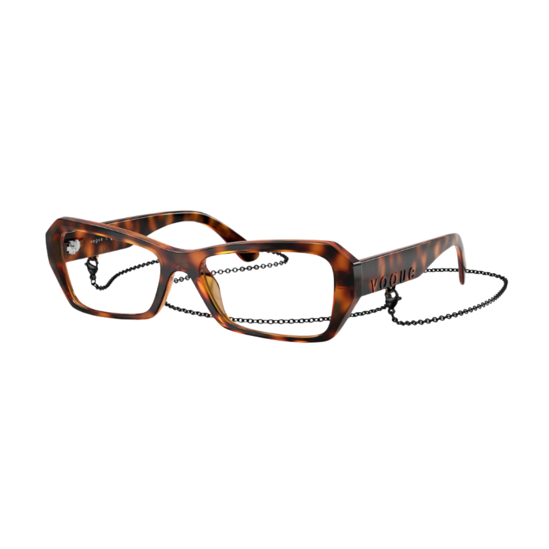Óculos de Grau Retangular Feminino VOGUE RX VO 5656U W656 54