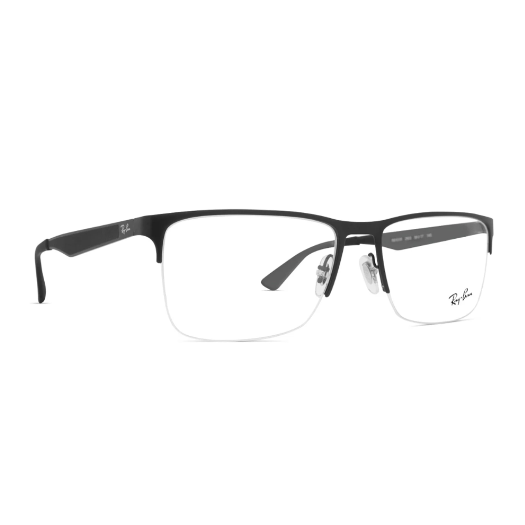 Óculos de Grau Retangular Masculino Ray Ban RX RB 6335 2503