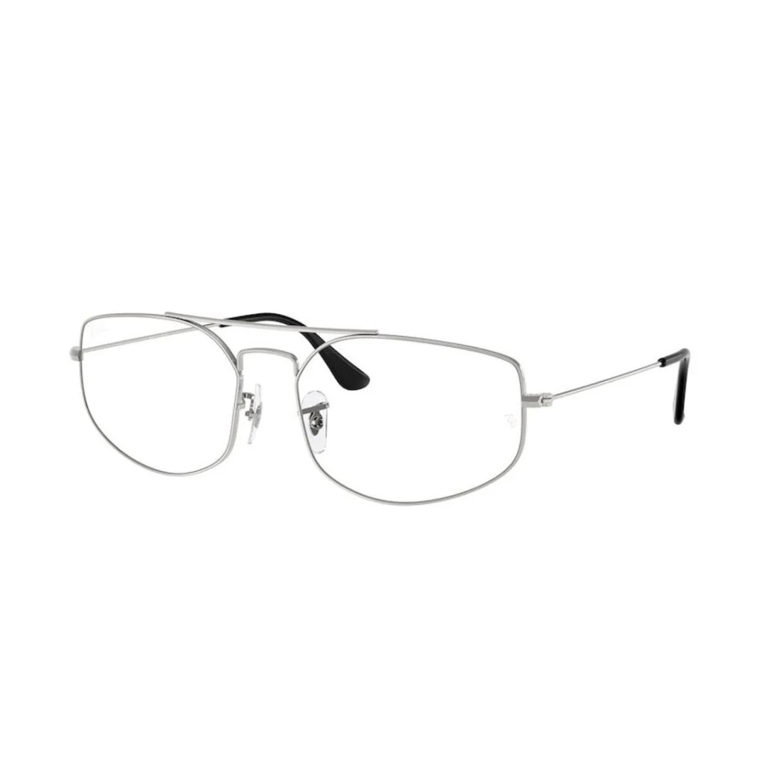 Óculos de Grau Retangular Ray Ban RX RB 6545