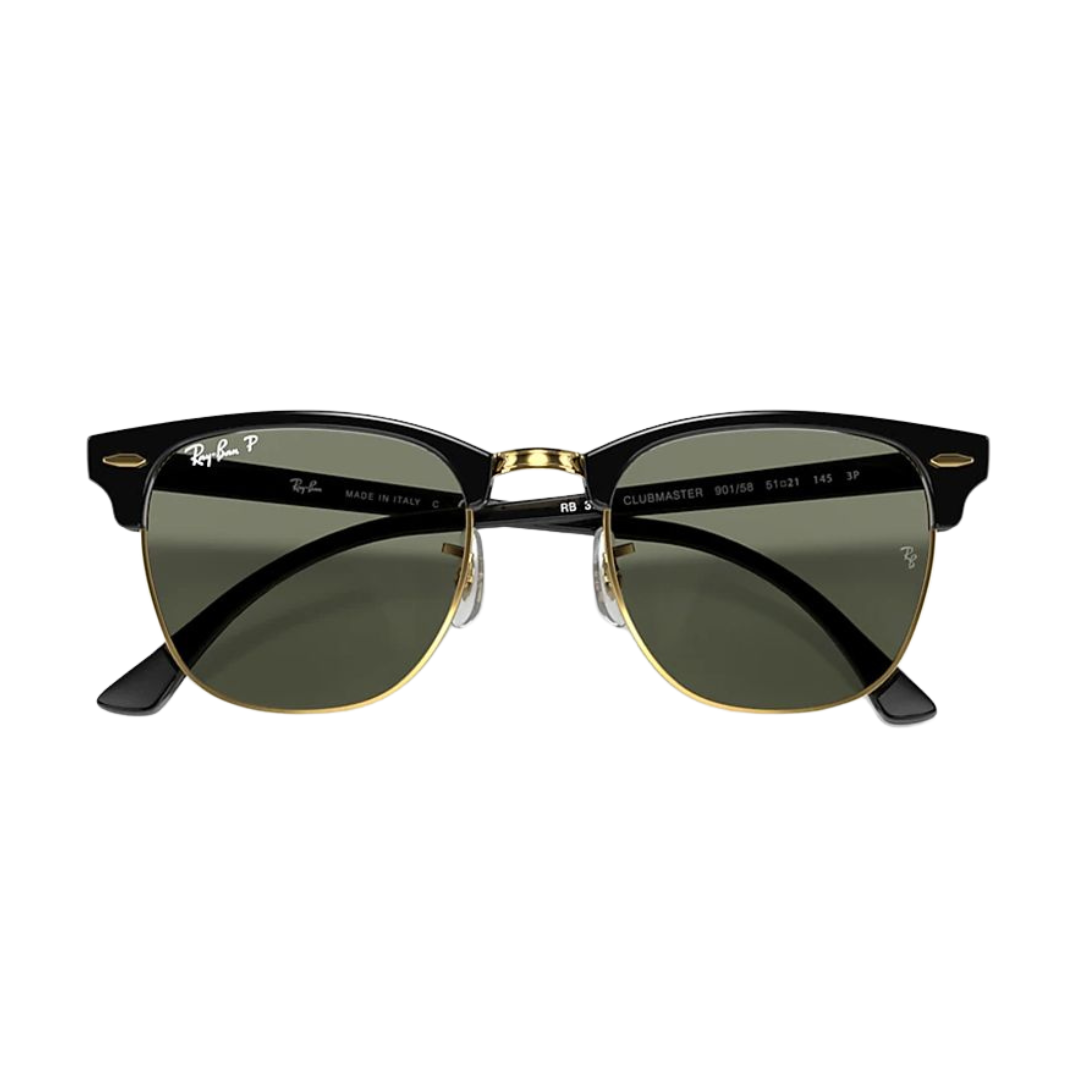 Óculos de Sol Quadrado Ray Ban Clubmaster SL RB 3016L W0365 51
