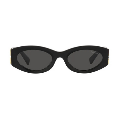 Óculos de Sol Redondo Feminino MIU MIU MU 11W 1AB-5SO 54