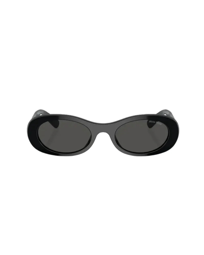 Óculos de Sol Redondo Feminino MIU MIU SL MU 06Z 1AB/5S0 50