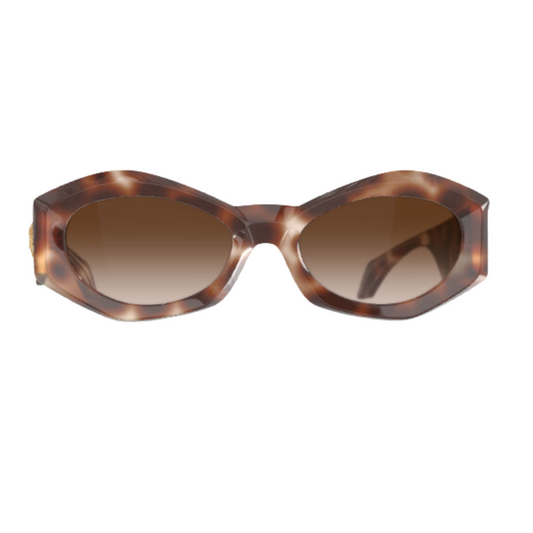 Óculos de Sol Redondo Feminino Versace VE 4466U 5461 3B