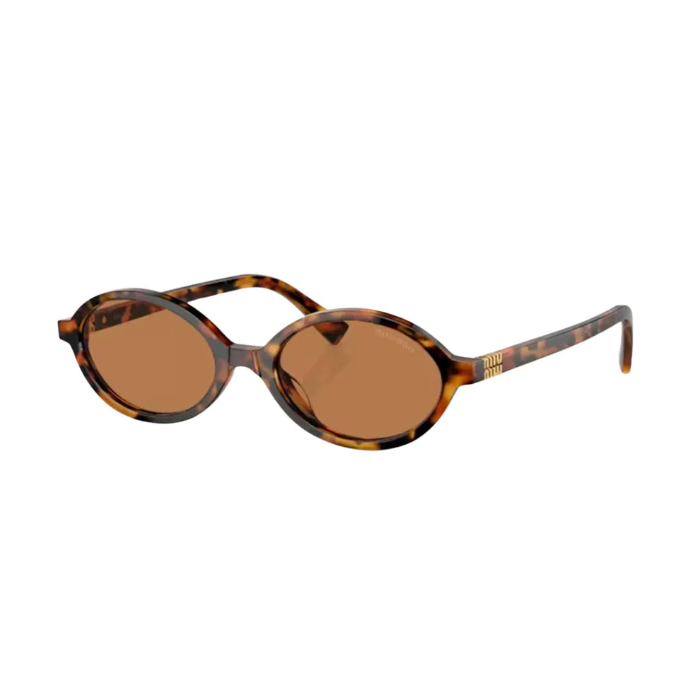 Óculos de Sol Redondo Feminino MIU MIU MU 04Z 1AB-5S0 50