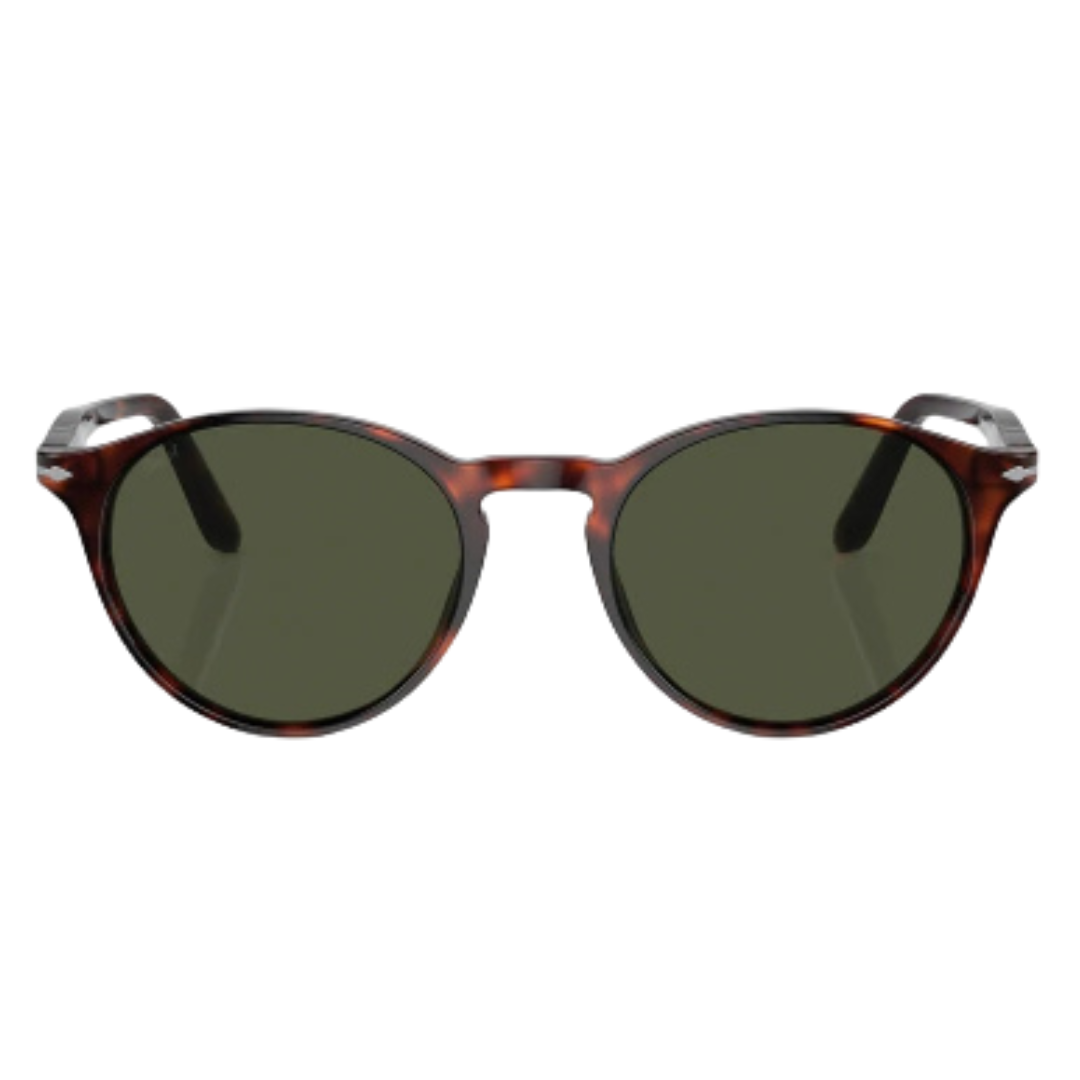 Óculos de Sol Redondo Persol RX PO 3092V 9015 50