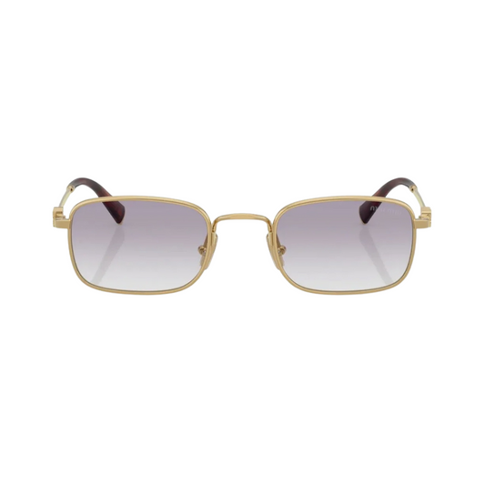 Óculos de Sol Retangular Feminino MIU MIU SL MU A53 5AK-040 49