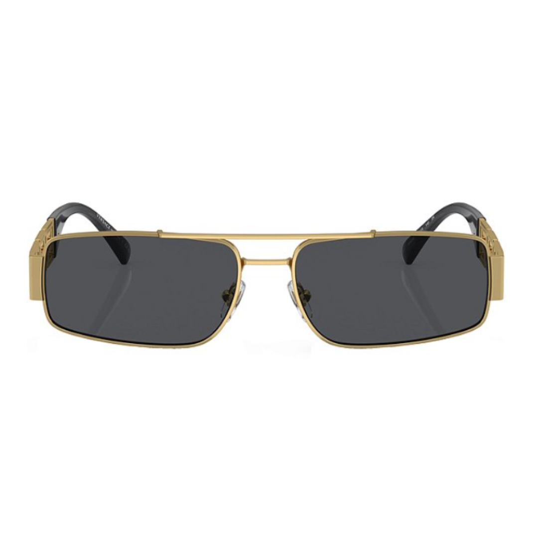 Óculos de Sol Retangular Feminino Versace SL VE 2257 1002/87 60 Óculos de Sol Versace