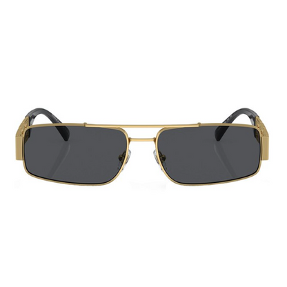 Óculos de Sol Retangular Feminino Versace SL VE 2257 1002/87 60 Óculos de Sol Versace