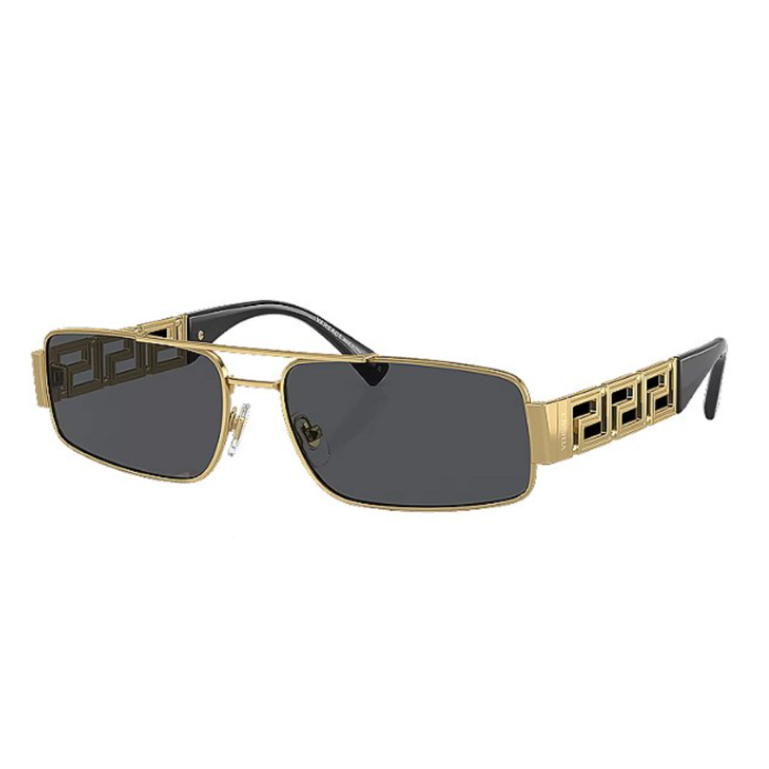 Óculos de Sol Retangular Feminino Versace SL VE 2257 1002/87 60 Óculos de Sol Versace